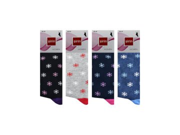 Şirin 4000-106 Bayan Penye Çorap 12'li