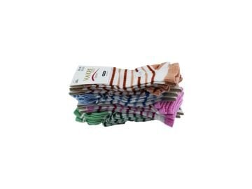 Vakre 9328-17 (36-40) Bayan Penye Patik Çorap 12'li