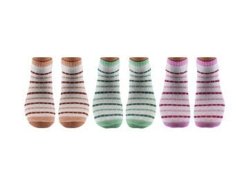 Vakre 9328-17 (36-40) Bayan Penye Patik Çorap 12'li