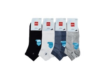Şirin 7010-12 Ter Emici Erkek Penye Patik 12'li