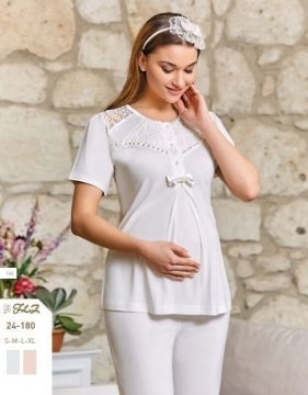 Flz 24-180 Lohusa Bayan Pijama Takımı