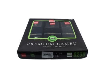 Şirin 8230 Dikişsiz Parfümlü Erkek Bambu Soket Çorap 12'li