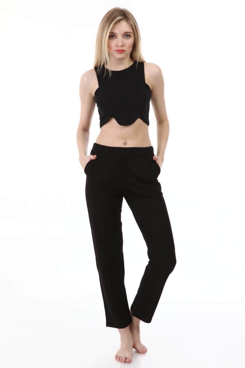 Sahra Ten 159 Kompak Cepli Bayan Eşofman Alt