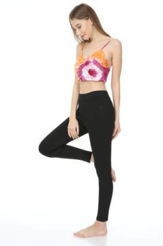 Sahra Ten 160 Çelikli Cepli Battal Bayan Tayt