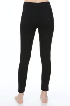 Sahra Ten 160 Çelikli Cepli Battal Bayan Tayt