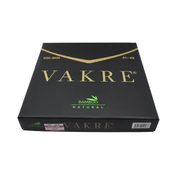 Vakre 9038 (41-45 NO) Dikişsiz Erkek Bambu Çorap 12'li