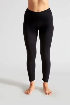 Tutku 0173 Bayan Uzun Düz Tayt 6'lı SİYAH - 5/XL