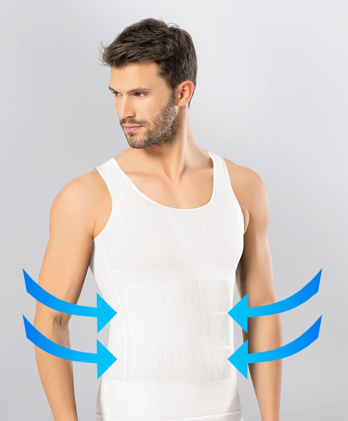 Flex Fit 7011 Erkek Korseli Atlet