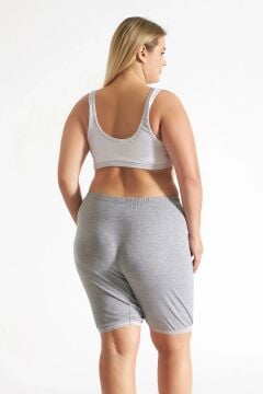 Tutku 0153 Bayan Paçalı Don 6'lı GRİ - 6/XXL