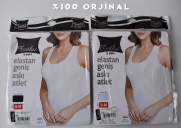 Tutku Bayan Elestan Geniş Askılı Atlet