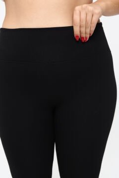 Vogsing 331 (3XL-4XL-5XL) Şardonlu Çelikli Yüksek Bel Bayan Tayt 6'lı