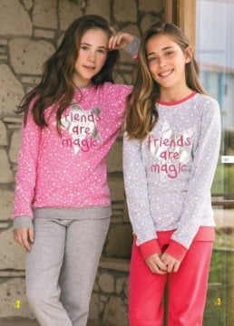 Elsima 1572 Garson Boy Kız Çocuk Pijama Takımı