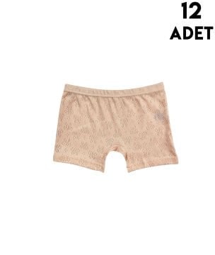 Kota 3425 Transferli Ribana Kız Çocuk Boxer 12'li