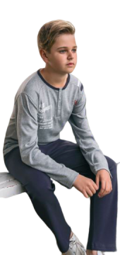 Elsima 1561 Garson Boy Erkek Çocuk Pijama Takımı