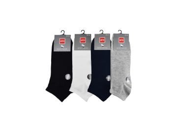 Şirin 7090-001 Ter Emici Dikişsiz Erkek Penye Patik 12'li