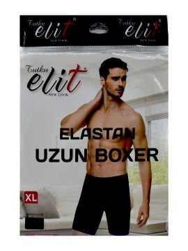 Tutku Elit 1253 Erkek Elestan Uzun Boxer