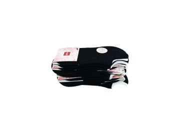 Şirin 4027 Penye Dikişsiz Bayan Sneakers Çorap 12'li