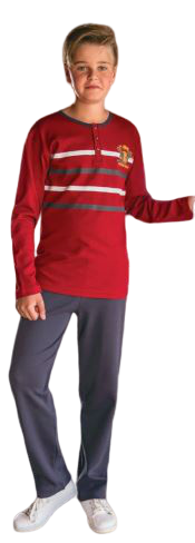 Elsima 1553 Garson Boy Erkek Çocuk Pijama Takımı
