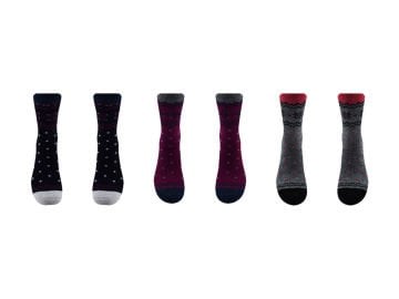Aldano 04-2 Lambswool Yün Kışlık Bayan Soket 12'li