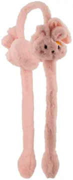 Kitti P-K25200-09 4-8 Yaş Kız Çocuk Peluş Hareketli Uzun Kulaklık 6'lı