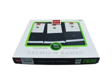 Şirin 7830 Yazlık Dikişsiz Erkek Bambu Çorap 12'li