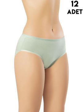 Kota 5002 (M-L-XL) Bayan Penye Bikini 12'li