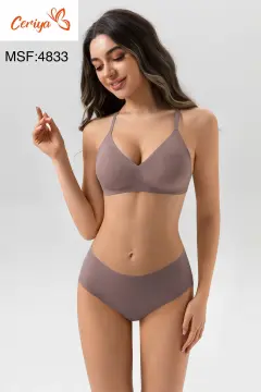 Ceriya 4833 (M-L-XL-XXL) Zero Gram Lazer Kesim Bayan Sütyen 6'lı