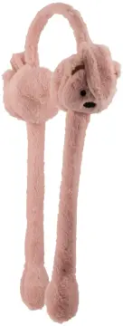 Kitti P-K25200-11  4-8 Yaş Kız Çocuk Peluş Hareketli Uzun Kulaklık 6'lı