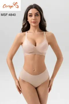 Ceriya 4840 (M-L-XL-XXL) Zero Gram Lazer Kesim Bayan Sütyen 6'lı
