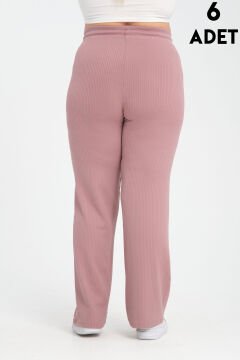 Vogsing 385 (2XL-3XL-4XL) Geniş Fitilli Battal Bayan Tek Alt 6'lı