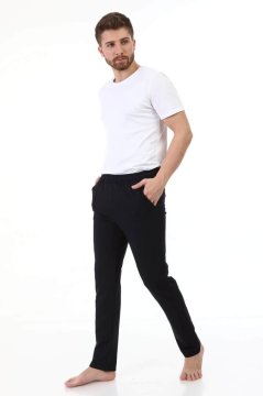 Sahra Ten 164 Kompakt Fermuarlı Erkek Eşofman Alt