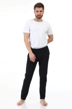 Sahra Ten 164 Kompakt Fermuarlı Erkek Eşofman Alt