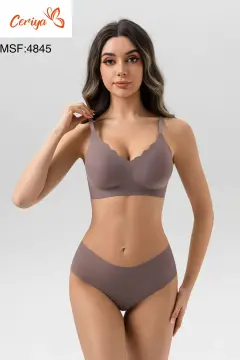 Ceriya 4845 (M-L-XL-XXL) Zero Gram Lazer Kesim Bayan Sütyen 6'lı