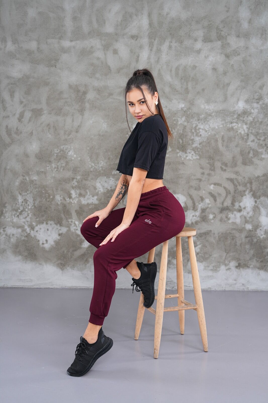 Vogsing 441 (S-M-L-XL) Aloe Manşetli Cepli Modal Bayan Alt 6'lı