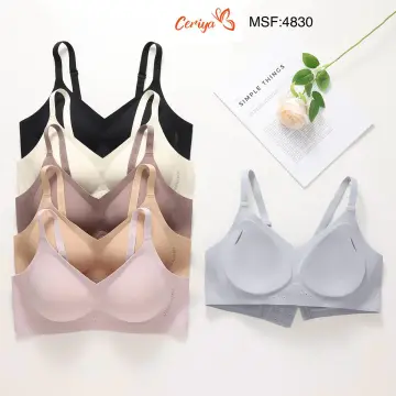 Ceriya 4830 (M-L-XL-XXL) Zero Gram Lazer Kesim Bayan Sütyen 6'lı