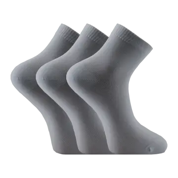Vakre 9106 (40-44 NO) Dikişsiz Erkek Bambu Yarım Konç Çorap 12'li