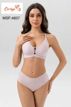 Ceriya 4837 (M-L-XL-XXL) Zero Gram Lazer Kesim Bayan Sütyen 6'lı