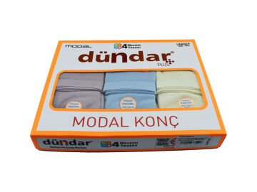 Dündar 6937 (36-40) Dikişsiz Yıkamalı Kokulu Modal Konç Bayan Patik 12'li