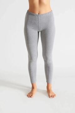 Tutku 0173 Bayan Uzun Düz Tayt 6'lı