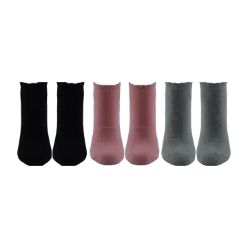 XGRİ POLO B-87-2 (35-40) Yıkamalı Dikişsiz Bayan Penye Patik Çorap 12'li
