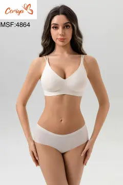 Ceriya 4864 (M-L-XL-XXL) Zero Gram Lazer Kesim Bayan Sütyen 6'lı