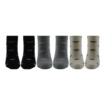 XGRİ POLO B-87-4 (35-40) Yıkamalı Dikişsiz Bayan Penye Patik Çorap 12'li