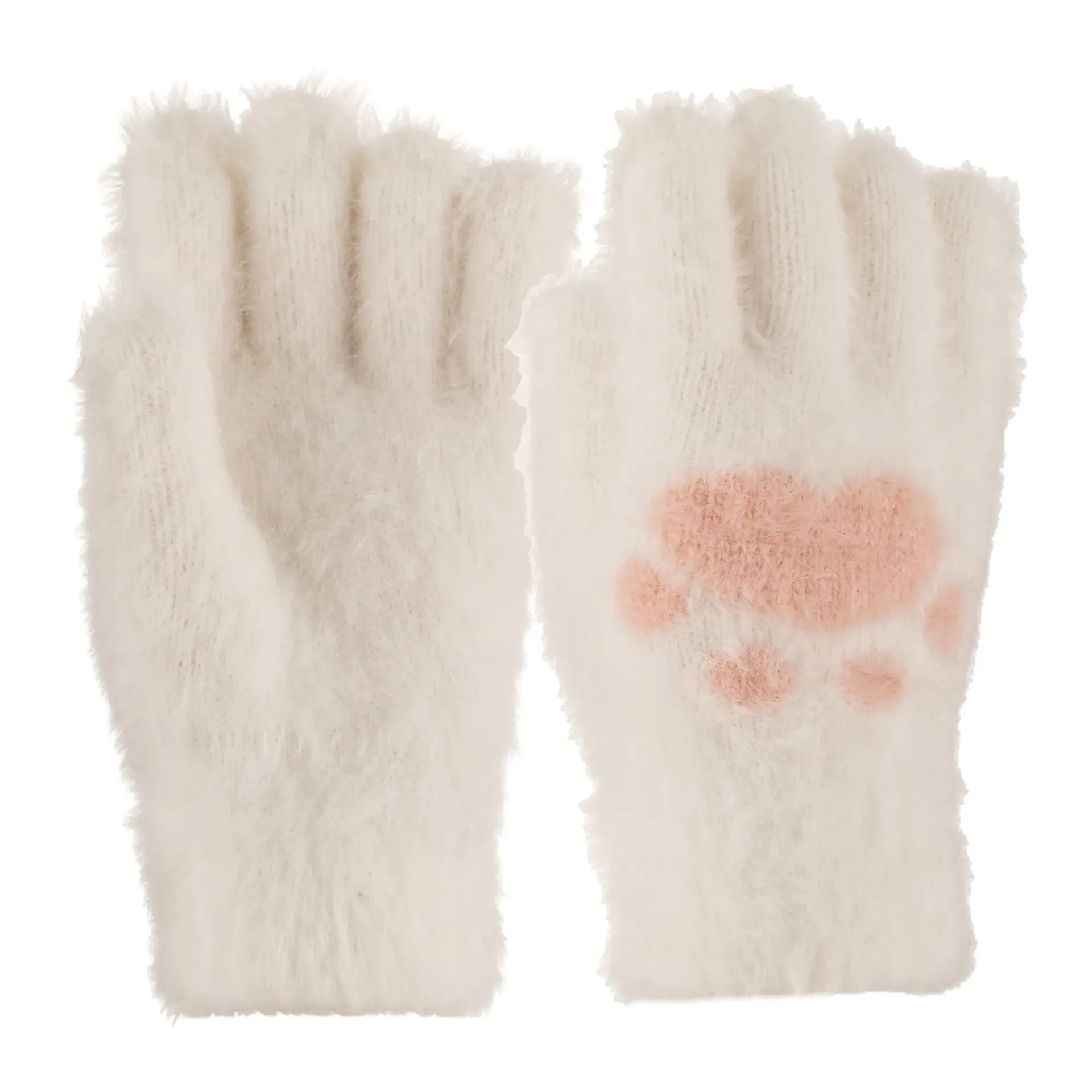Kitti K26260-10 (5-8) Yaş Kız Çocuk Örme Eldiven 6'lı