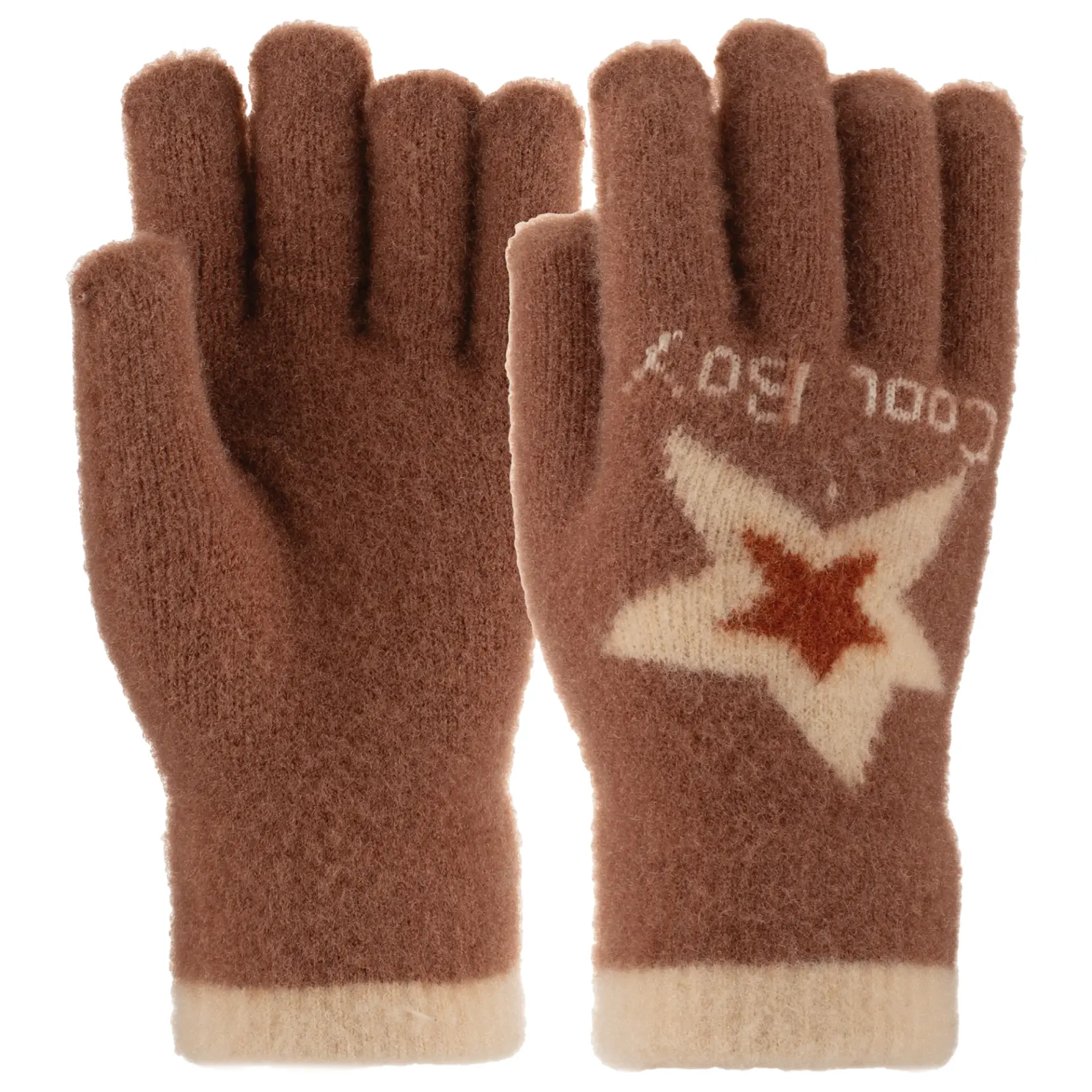 Kitti K26260-16 (5-8) Yaş Erkek Çocuk Örme Eldiven 12'li