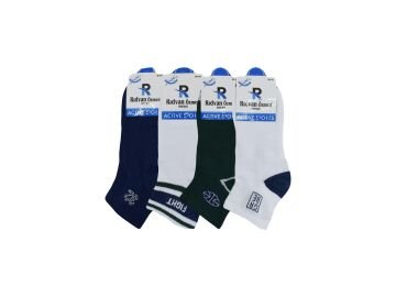 Rıdvan Özmen 5-6 Parfümlü Yıkamalı Erkek Patik Çorap 12'li