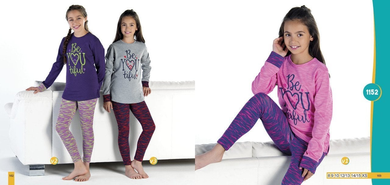 ELSİMA GARSON BOY KIZ ÇOCUK PİJAMA 1152