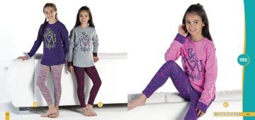 ELSİMA GARSON BOY KIZ ÇOCUK PİJAMA 1152