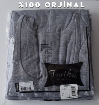 Tutku 0101 Erkek Renkli Penye Atlet 6'lı