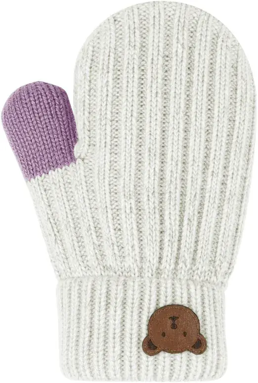 Kitti P-K26210-01 (1-3) Yaş Kız Bebe Örme Eldiven 6'lı