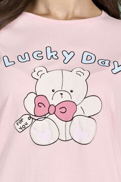 Pijadore 1947 (M-L-XL-XXL) Uzun Kollu Bayan Pijama Takım 4'lü SOMON - M-L-XL-XXL